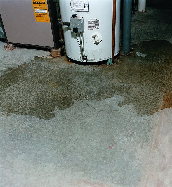 leaking water heater